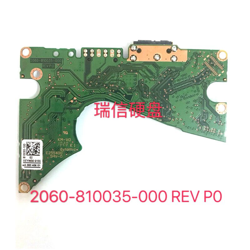 HDD PCB    2060-810035-000 REV P0 WD USB 3.0 4 ׶Ʈ 5 ׶Ʈ ϵ ̺    PC3000